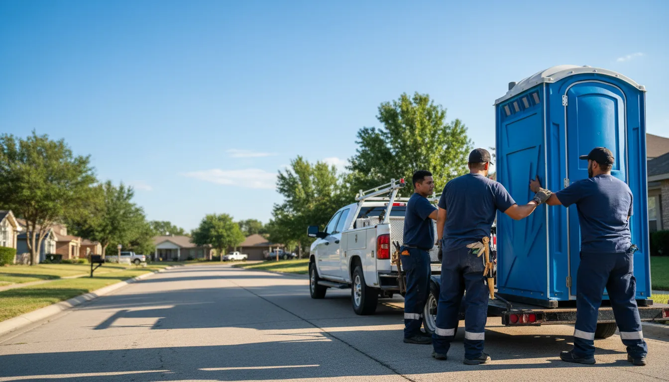 Portable Toilet Rental in De Soto, MO near me